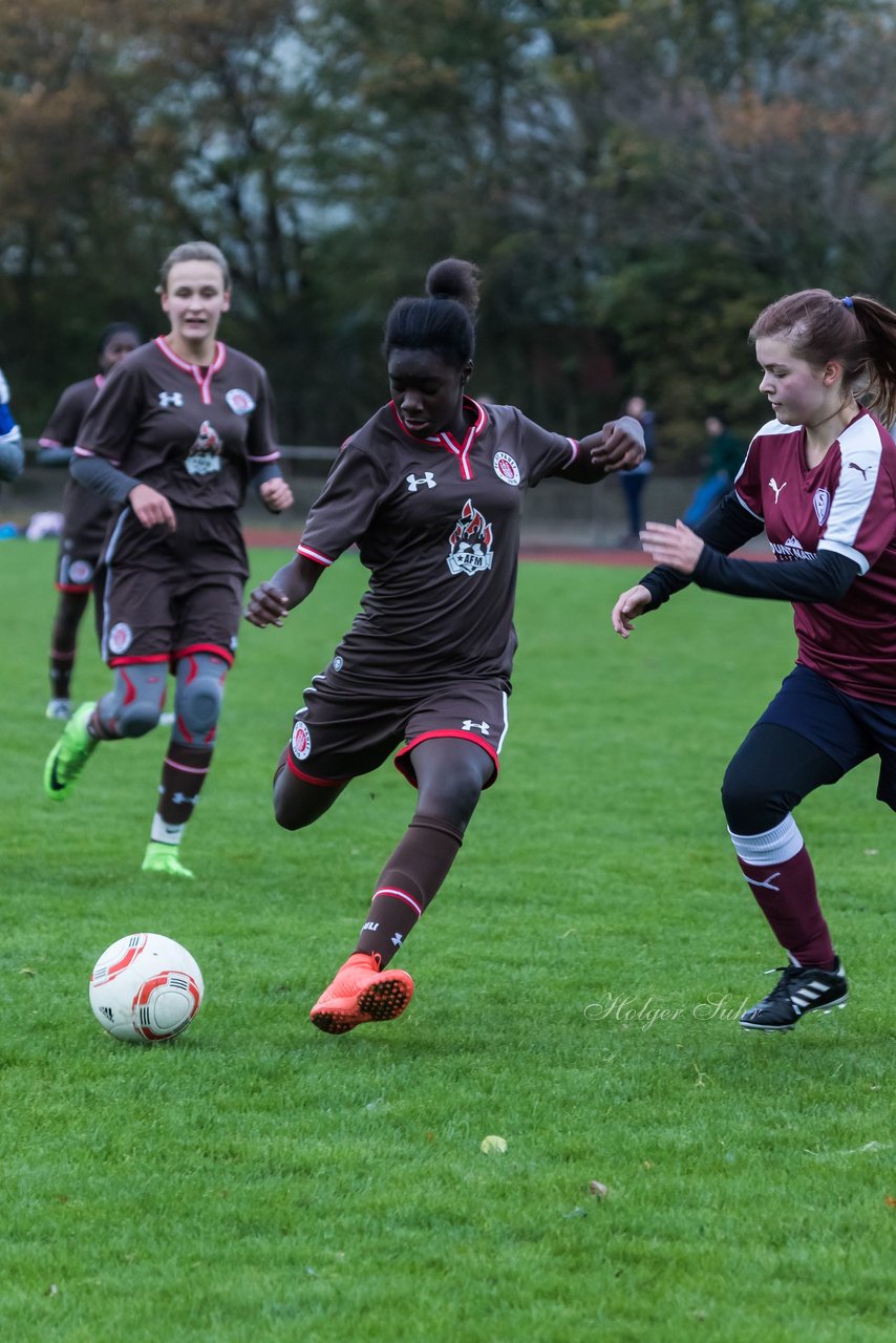 Bild 111 - C-Juniorinnen Halstenbek-Rellingen - St.Pauli : Ergebnis: 0:5